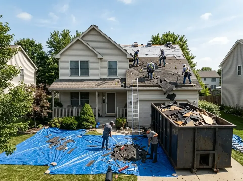 roof-replacement-debris-remova-004 — frequently asked questions, Cheapest Dumpster Rentals in Eagle, ID